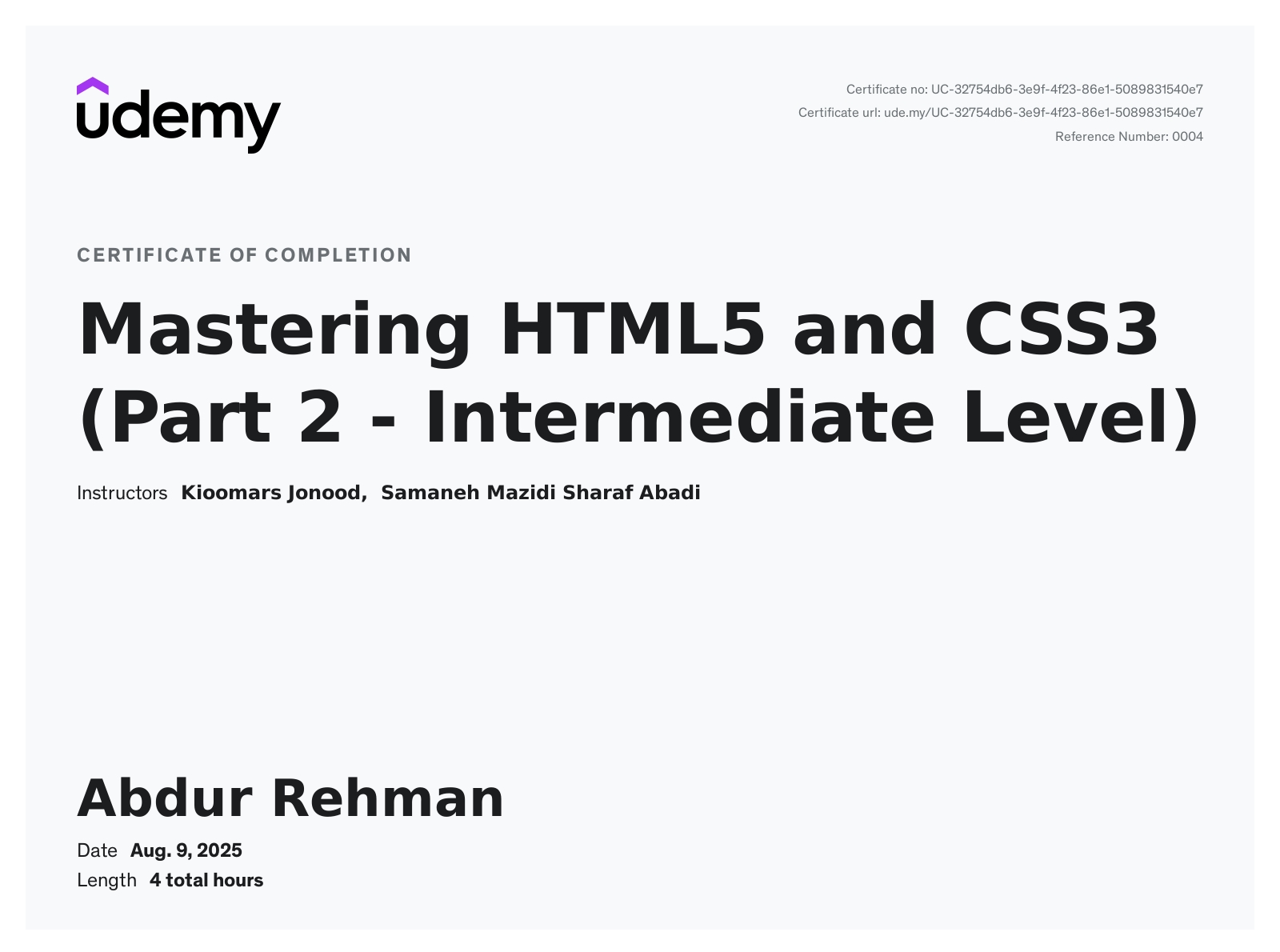 Mastering HTML5 and CSS3 (Part 2)