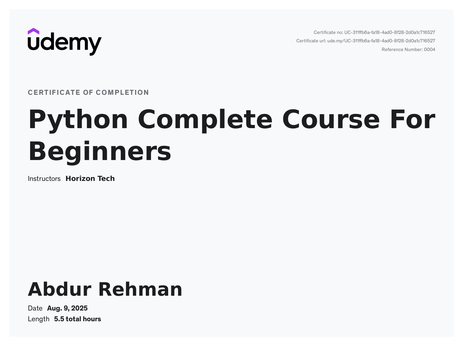 Python Complete Course For Beginners